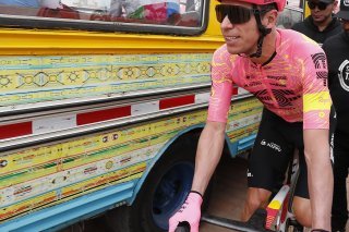 Le Colombien Rigoberto Uran dispute sa dernière saison. KEYSTONE/EPA/Carlos Ortega